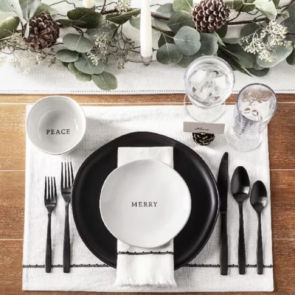 Hearth & Hand Other - 🍴4, 8 or 12 Piece Set(s) of Hearth & Hand Magnolia Matte Black Flatware 🍴